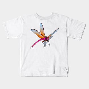 Meganeura Pink Kids T-Shirt